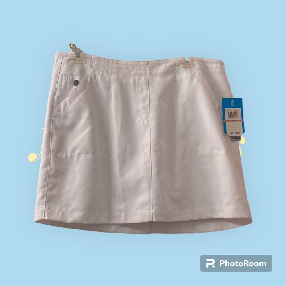 Women’s PGA TOUR GOLF SKORT SIZE 12 NEW. BRIGHT WHITE